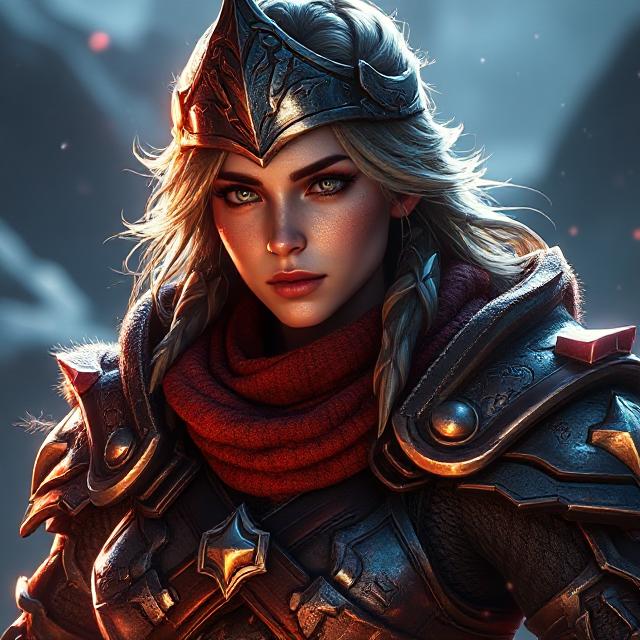 Portrait of Captain Dorna Ironsworn